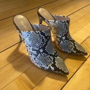 Aldo High Heel Mules